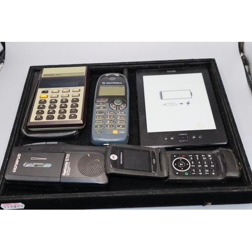 51 - Selection of Electronics including Casio Calculator, Olympus Micro Recorder, Mobile Phones and More