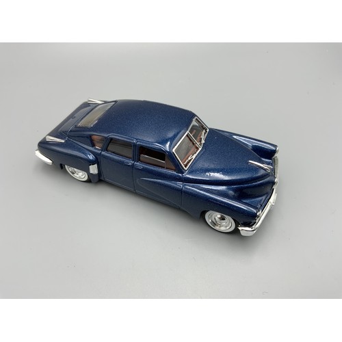 177 - Selection of 4 Solido Die-Cast Scale Models including Tucker, Citreon, Mercedes, and Jaguar