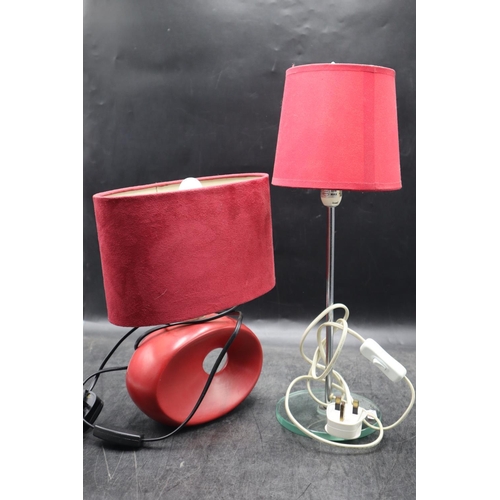 242 - Two Contemporary Electric Table Lamp's