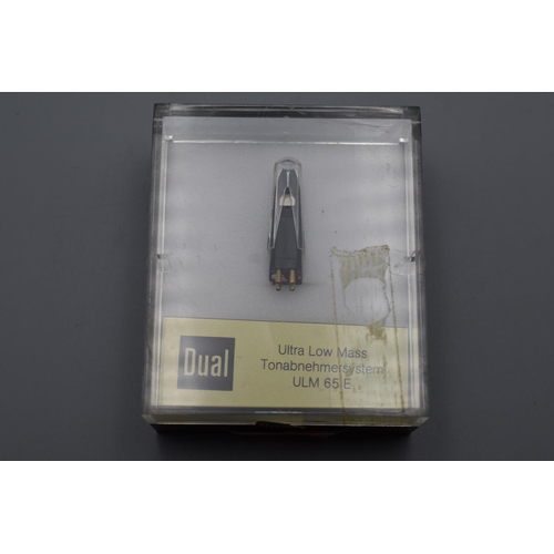 22 - Dual ULM 65 E Ultra Low Mass Stylus in Original Box