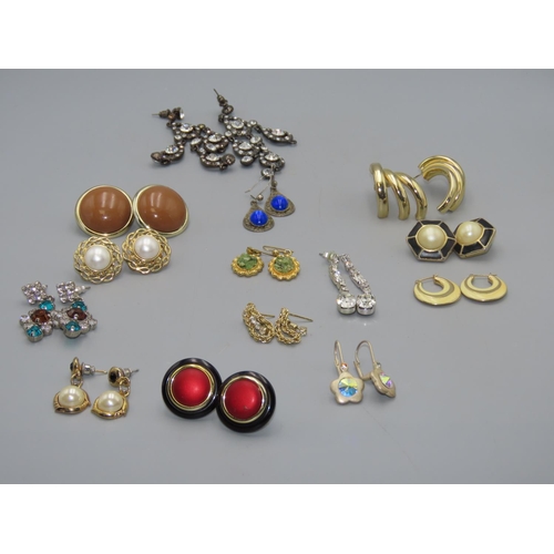 79 - Selection of Fourteen Pairs of Earrings