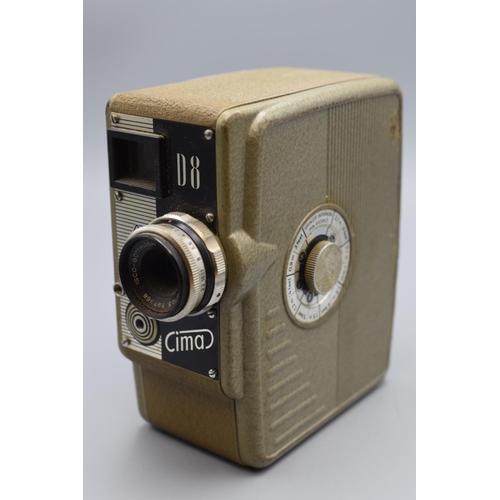 98 - Vintage Cima D8 Wind Up Cine camera