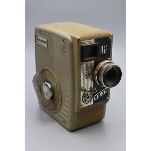 98 - Vintage Cima D8 Wind Up Cine camera