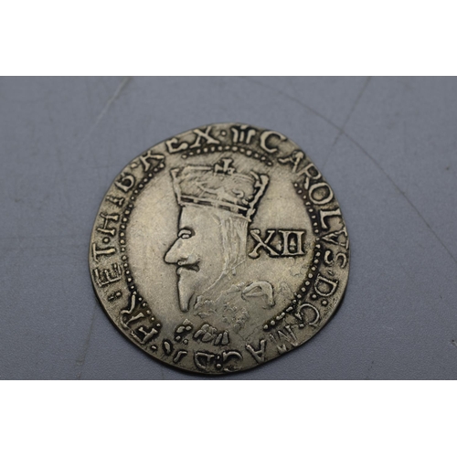 124 - Reproduction 17th Century Shilling