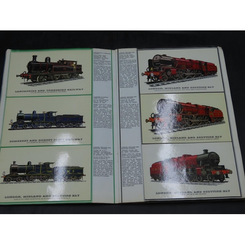 134 - Vintage Collectors Railway Reproductions Locomotives Cards Album; 1978 complete set