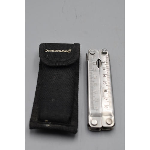 141 - Multifunction All in One Pocket Tool to include Knife, Pliers, Screwdriver and more