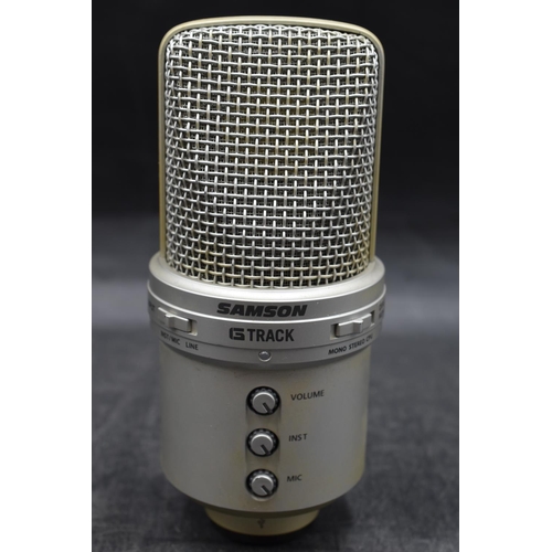 142 - G-Track USB Studio Condenser Mic in original box