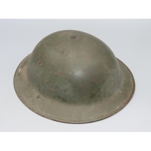 Vintage WW2 British Mk2 Brodie Helmet with date markings