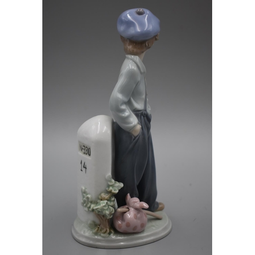 84 - Lladro Porcelain Figurine entitled The Wanderer (9