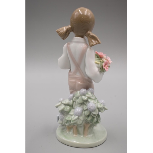 88 - Lladro Spring Girl Porcelain Figurine (8