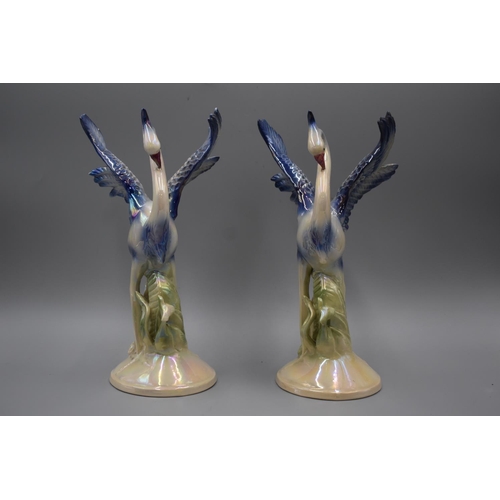 90 - Two Jenna of Holland Lustaware Bird Figures (Numbers 265 & 500) a/f