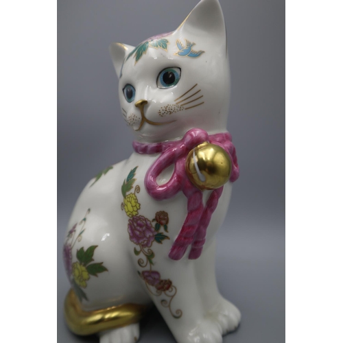 92 - Franklin Mint The Royal Kitten of Prosperity approx.7.5