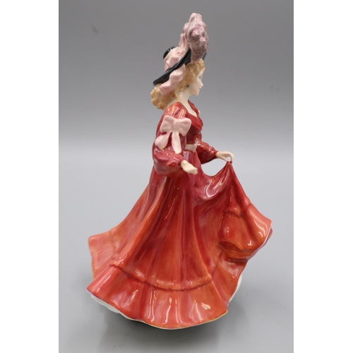 110 - Royal Doulton Figure of the Year Patricia approx. 8.5