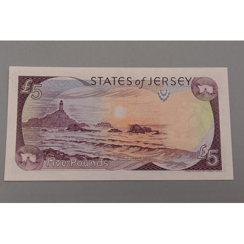 134 - States of Jersey La Corbiere £5 Bank Note (AC000137)