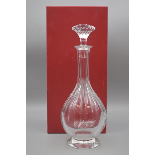 199 - Baccarat Messena Decanter in original Box