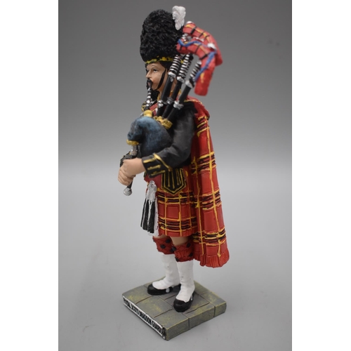 42 - A Royal Scots Dragoon Guard Figure Approx 8 Inches Tall