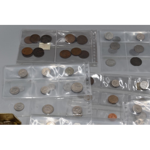 48 - Selection of Mixed of Worldwide Coins and Bank Notes including American, Bank Of England