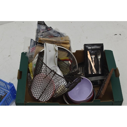 545 - Two Mixed Lots including Kitchenware, Hoover Bags, Fixings and More