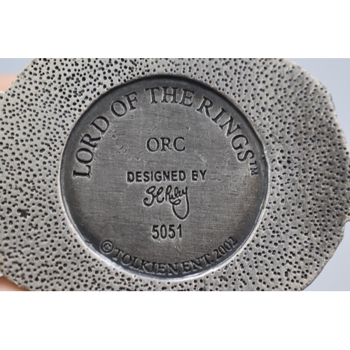 114 - Collectable 'Lord of the Rings Figure entitled 'ORC' approx. 3.5