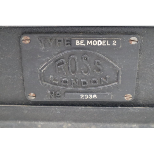 168 - Vintage Ross of London Military Issue Epidiascope Projector Complete with Stand