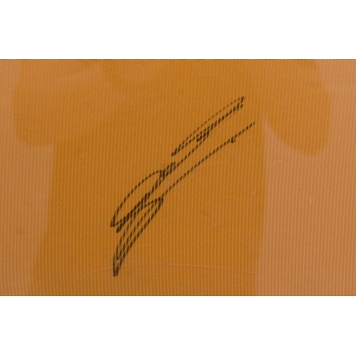 227 - Signed Wigan Athletic JJB Football Shirt in Framed and Glazed Mount (27