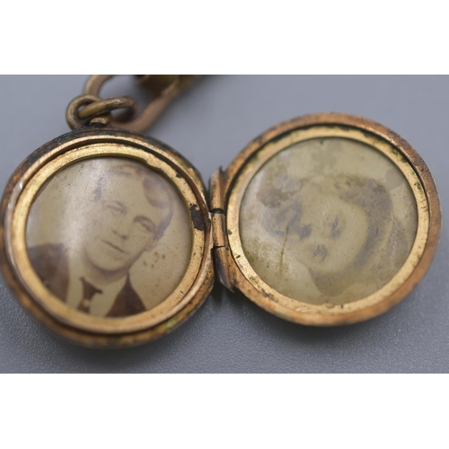 6 - Vintage Watch Fob Chain Possibly Gold (Length 36