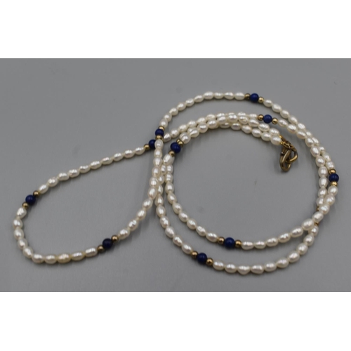 35 - Two Simulated Pearl Necklaces