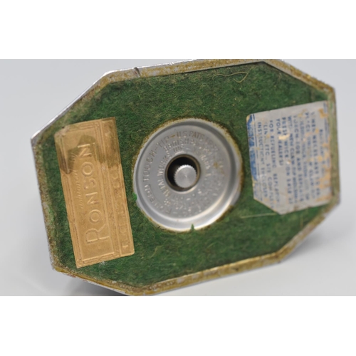 53 - Vintage 1930's Ronson Touch Tip Octette Petrol Cigarette Lighter