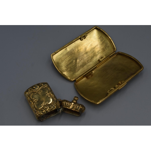 56 - Persian Cigarette Case, Calibri Lighter, Vesta Case and More