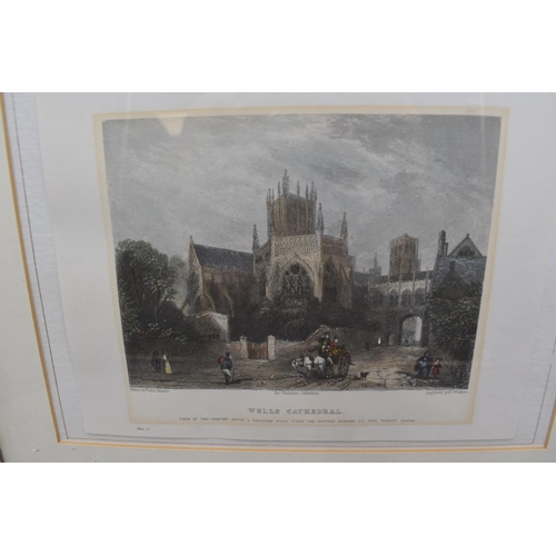 209 - Two Framed and Glazed Pictures depicting a Water Coulour Sketch of 