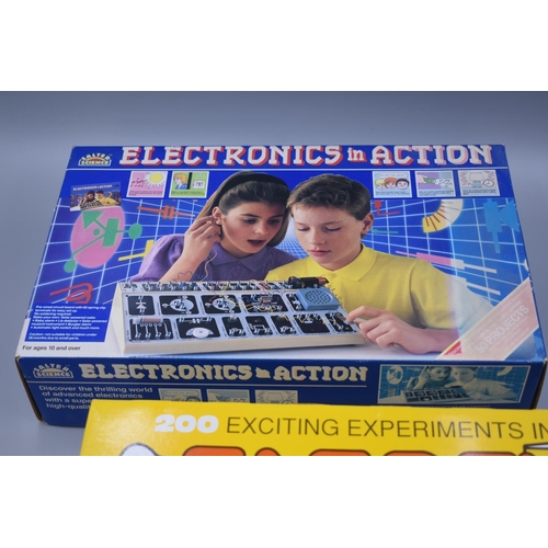 292 - Two Early Electronics Play Sets to include Salter Science Electronics in Action and Powertech Energy... 