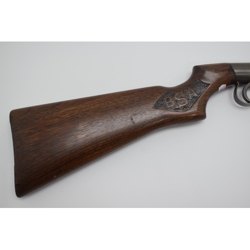 157 - A BSA Breakdown Pattern .177 break-barrel spring piston air rifle, serial number 8589 circa 1939 wit... 