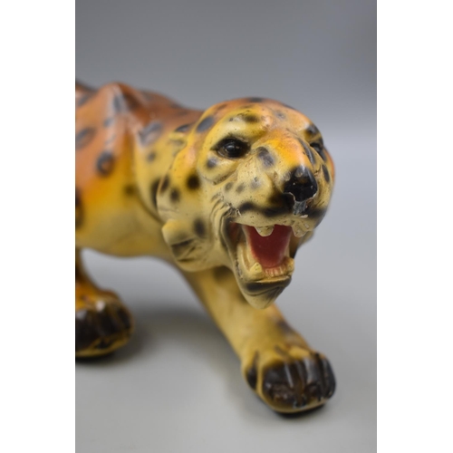 88 - 1960's Plaster Leopard approx. 13