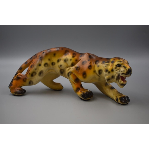 88 - 1960's Plaster Leopard approx. 13