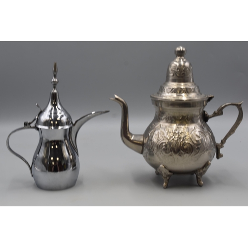 233 - Two Silver Plated Coffee Pots