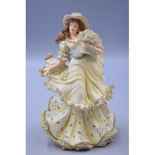 107 - Regency Fine Arts 'The Flower Seller' Figure approx. 8