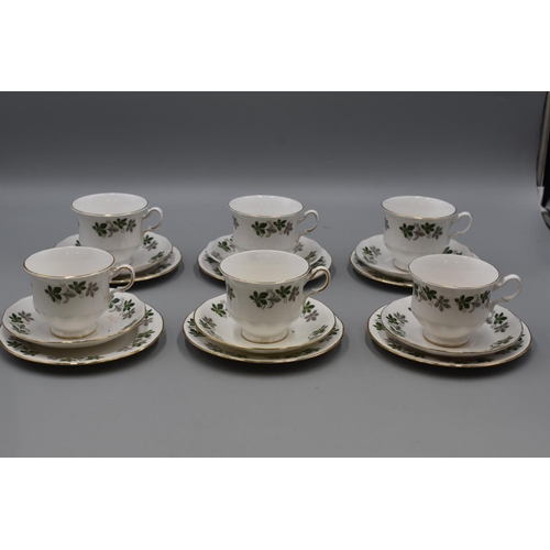 246 - Six Gainsborough China Trios