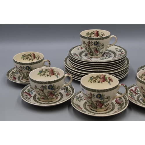 247 - Johnson Bros Indian Tree Tea Set (23 Pieces)