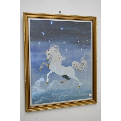 267 - Framed and Glazed Foil Print By Anne Grahame Johnstone entitled 