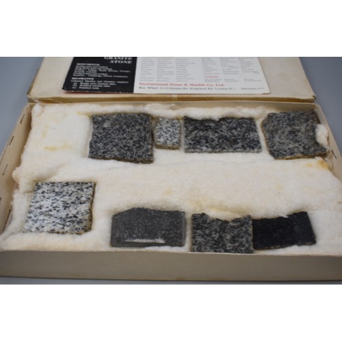 295 - A Box of Granite Samples