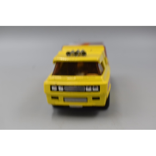 308 - Matchbox Super Kings Team Matchbox 1970's K7 Racing Car Transporter With Race Car