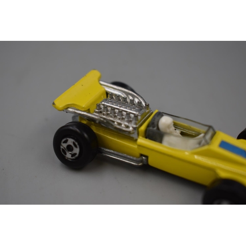 308 - Matchbox Super Kings Team Matchbox 1970's K7 Racing Car Transporter With Race Car