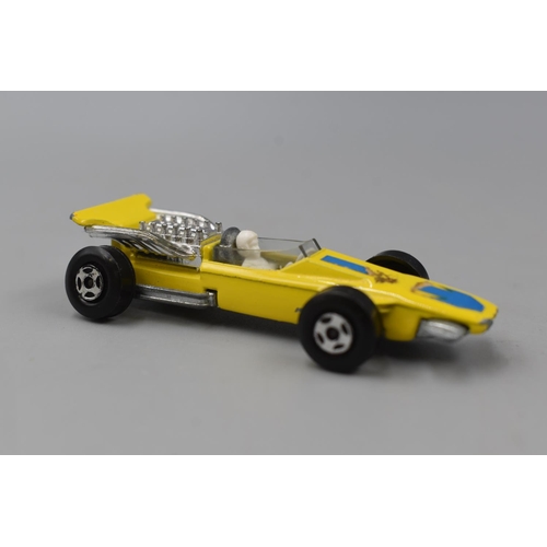 309 - Matchbox Super Kings Team Matchbox 1970's K7 Racing Car Transporter With Race Car