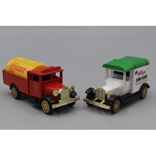 318 - Four Corgi Vehicles in Original Boxes includes Kelloggs Cornflakes, Shell Truck and Bedford School B... 