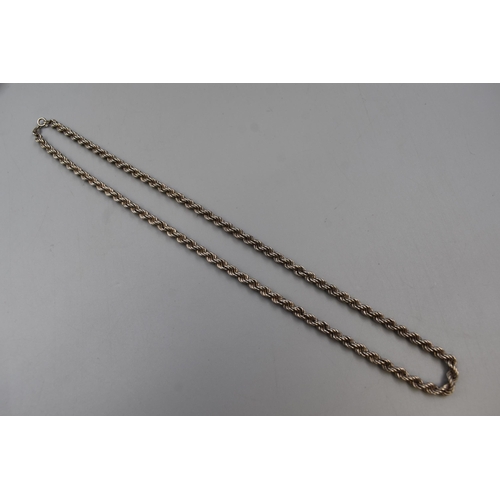 77 - Silver 925 Rope Bracelet (14 grams)