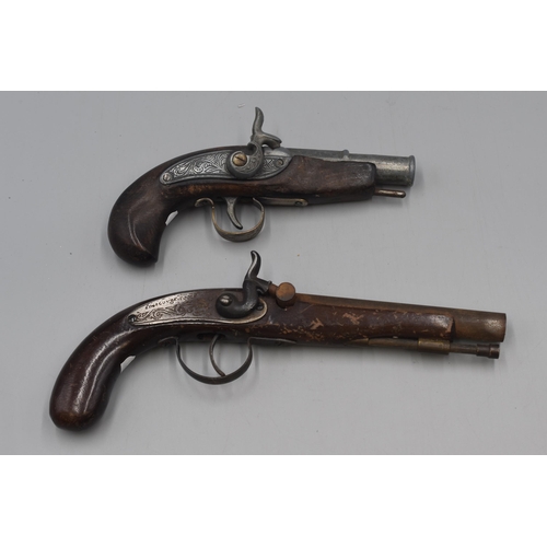 92 - Two Replica Flintlock Pistols