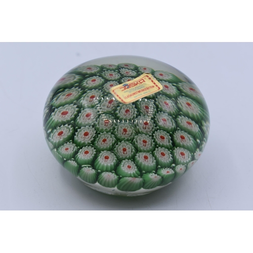 183 - Joska Waldglashutte Bodenmais Paperweight (3.5