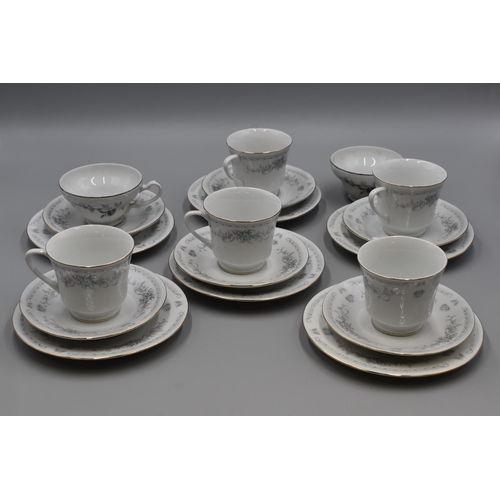 248 - Six Porcelain Trio Set's