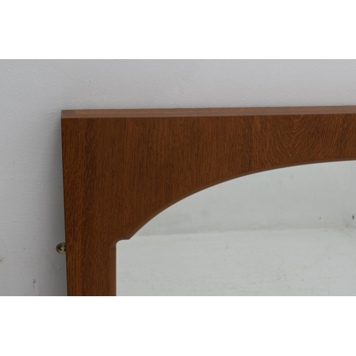 279 - Large Oak Framed Mirror 38.5