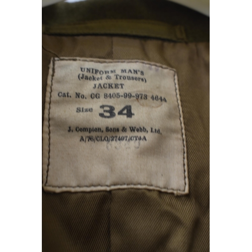 466 - Three Old Military Uniform Jackets